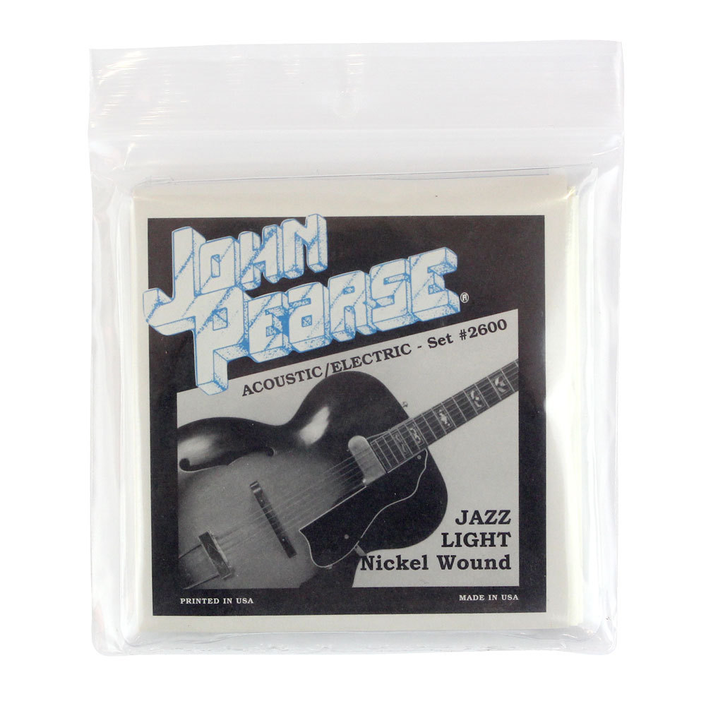 John Pearse 2600 ジャズギター弦 11-50×3セット（新品/送料無料）【楽器検索デジマート】