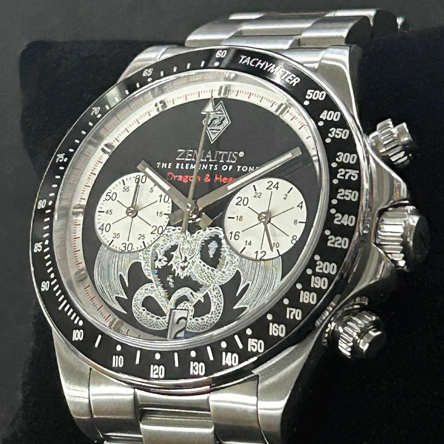 Zemaitis 【予約商品】12/24発売 Watch ZWCHRONO25DH, (ドラゴン