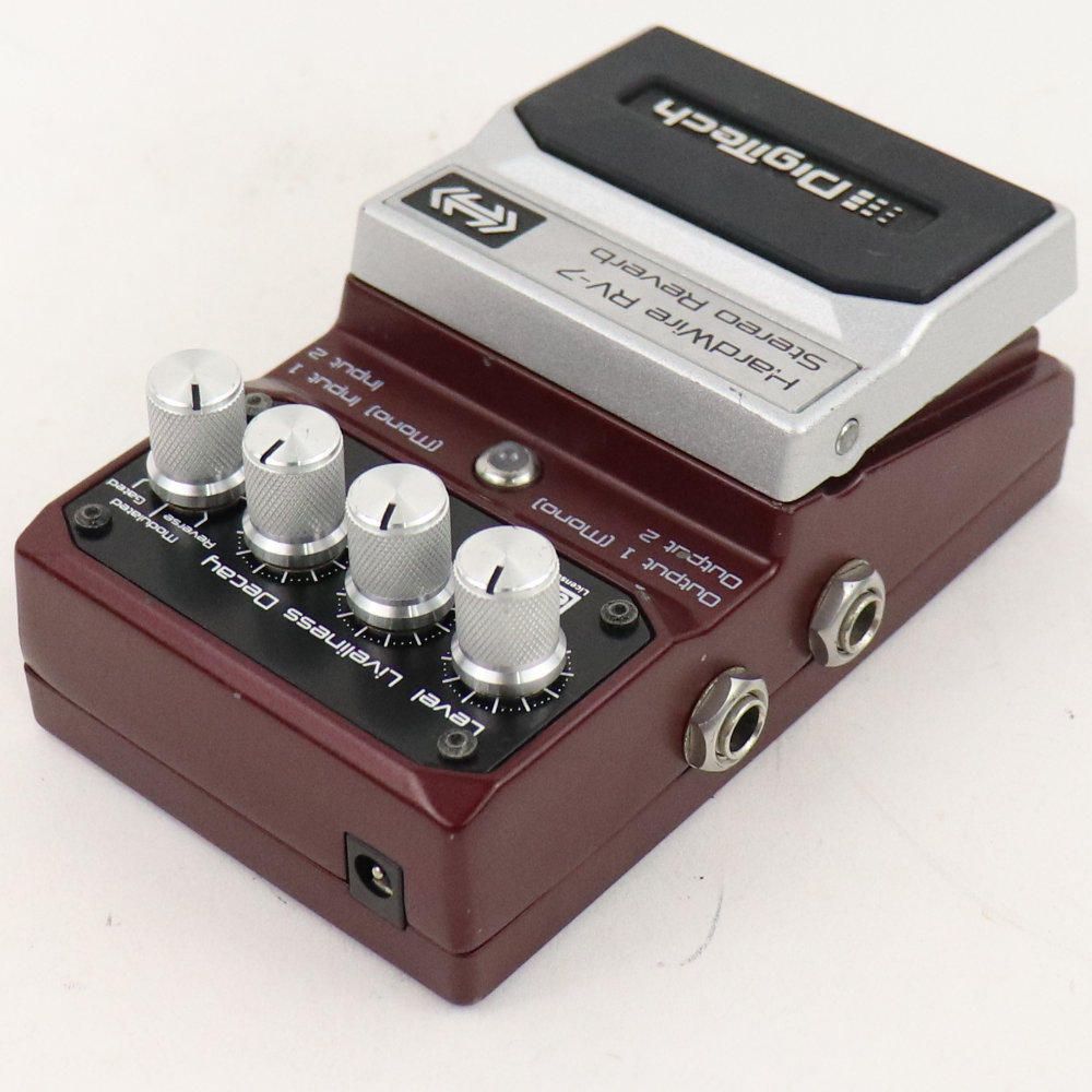 DigiTech 【中古】 リバーブ エフェクター DigiTech HardWire RV-7 Stereo Reverb デジテック  ギターエフェクター（中古/送料無料）【楽器検索デジマート】