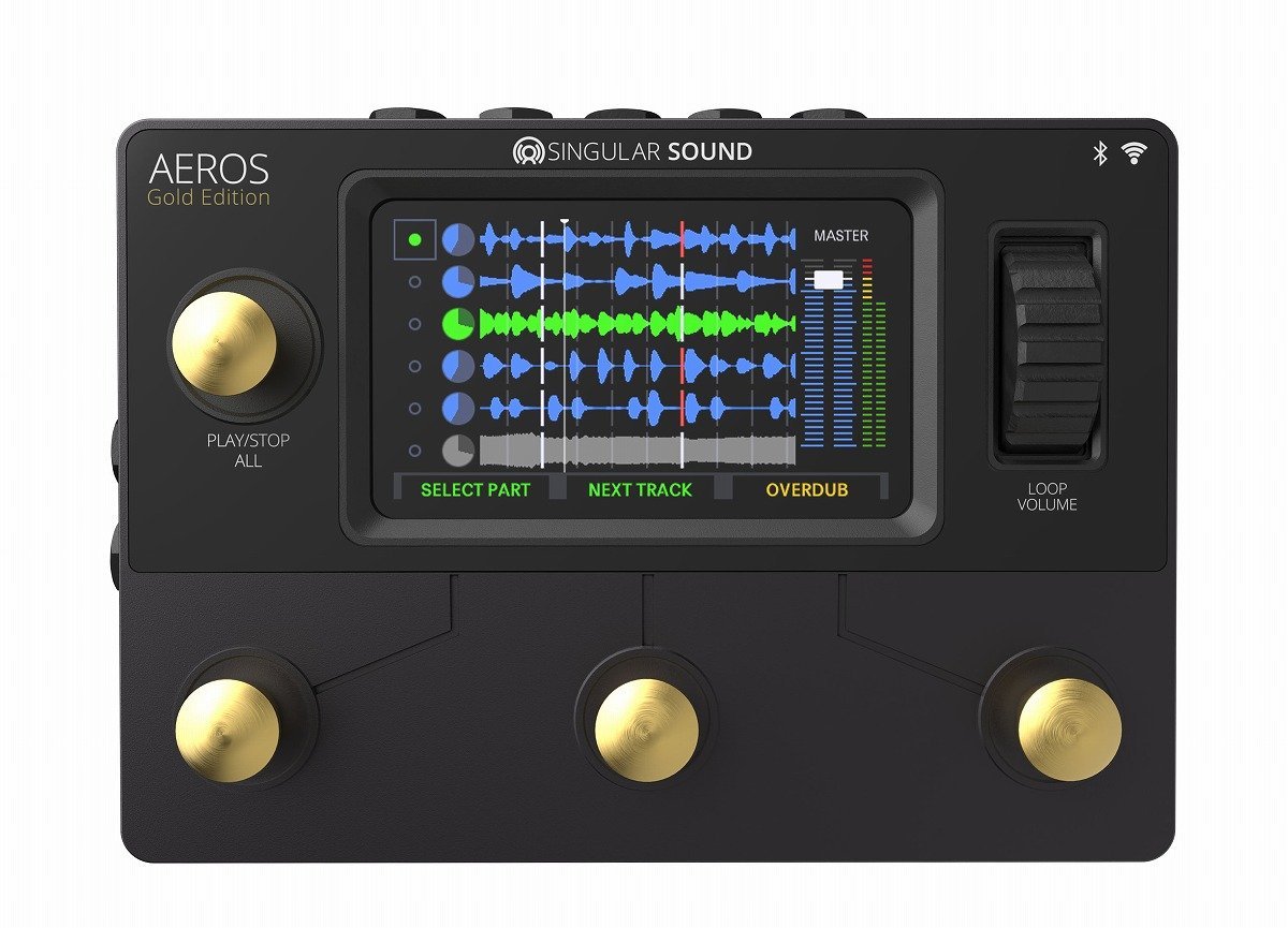 Singular Sound AEROS Gold Edition Loop Studio 6トラック・ステレオ