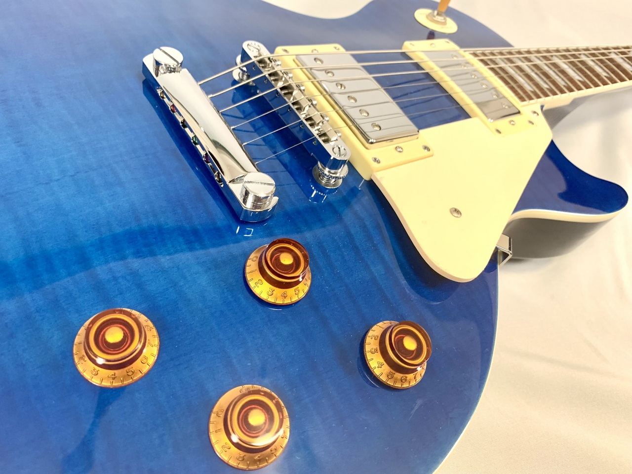 Tokai ALS98F SBL(See-through blue) Flame Maple Top シースルー