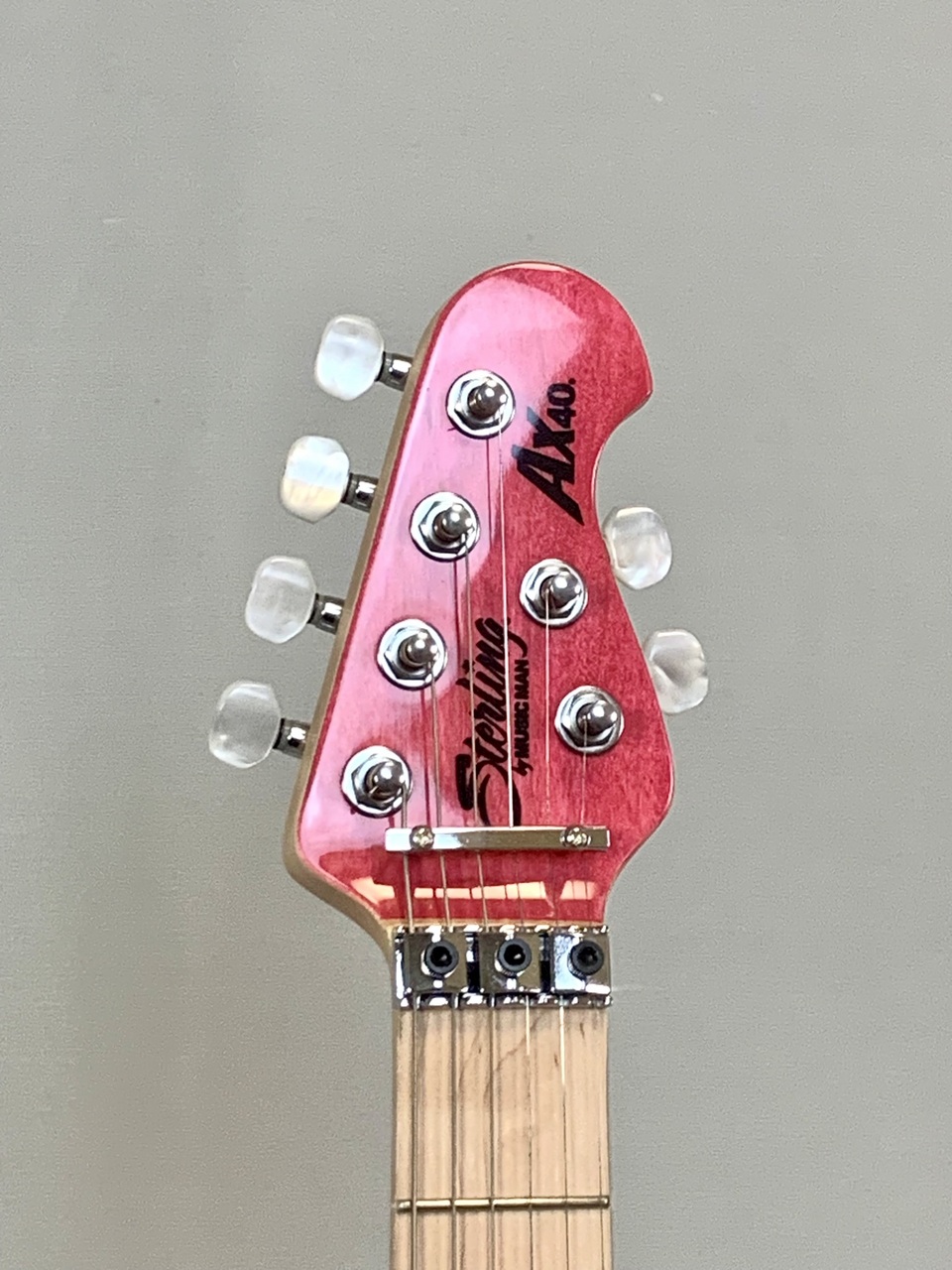 Sterling by MUSIC MAN AX40-TP-M Japan Limited Model TP(Trans Pink