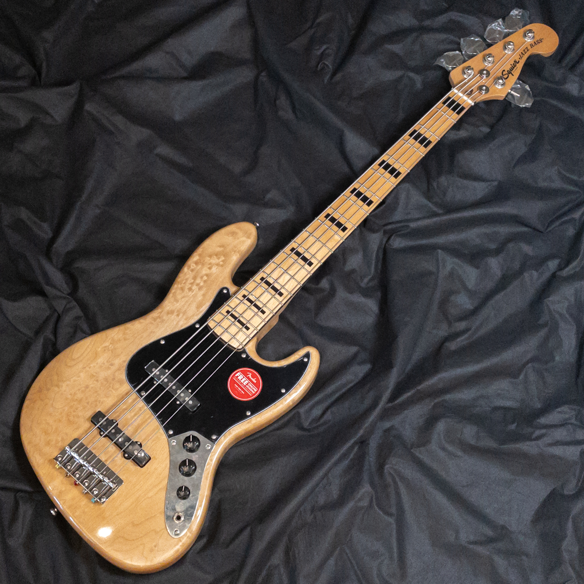 Squier by Fender Classic Vibe '70s Jazz Bass V Natural（新品
