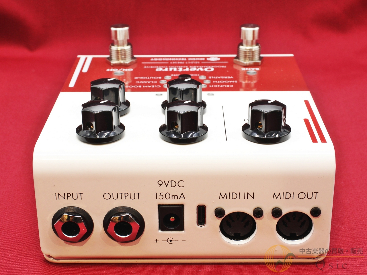 値下げしました。MIDI対応オーバードライブ　RJM Overture RJM Overture プログラマブル アナログ オーバードライブ