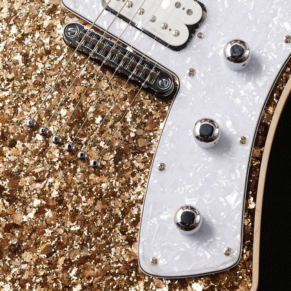 Cream Guitars Revolver Deluxe GLV (Gold Leaves)（新品特価）【楽器