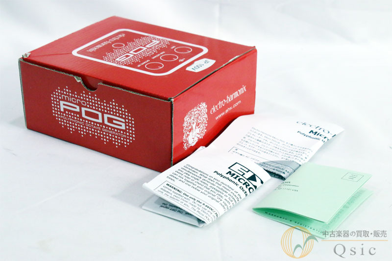 Electro-Harmonix Micro POG 希少箱付き ELECTRO-HARMONIX MICRO POG 送料無料 | Sound House