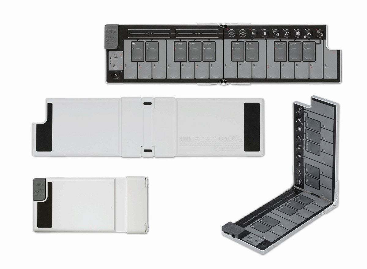 KORG nanoKEY Fold White MIDIキーボード【渋谷店】《展示品チョイキズ