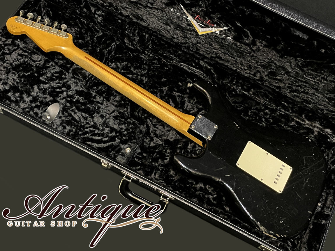 Fender Custom Shop MBS 1956 Stratocaster 2013 Black Hard Relic w 