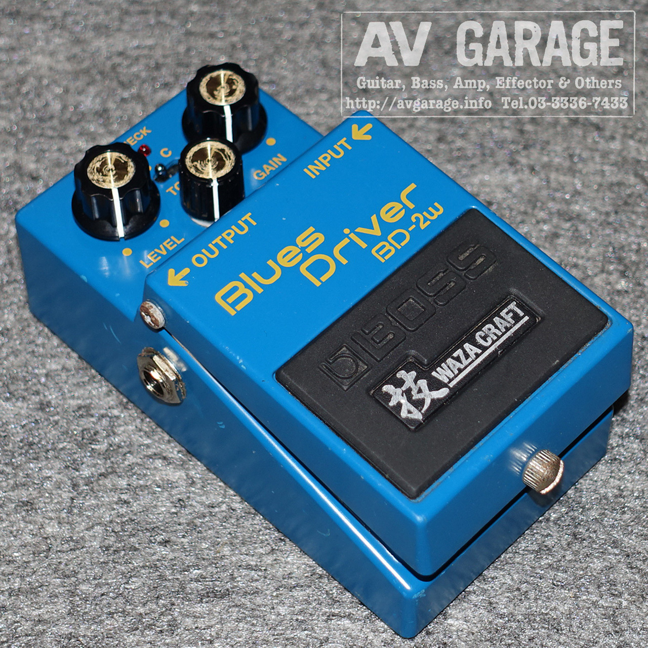 BOSS Blues D 技 BD-2w Boss BD-2W Blues Driver Waza Craft Special