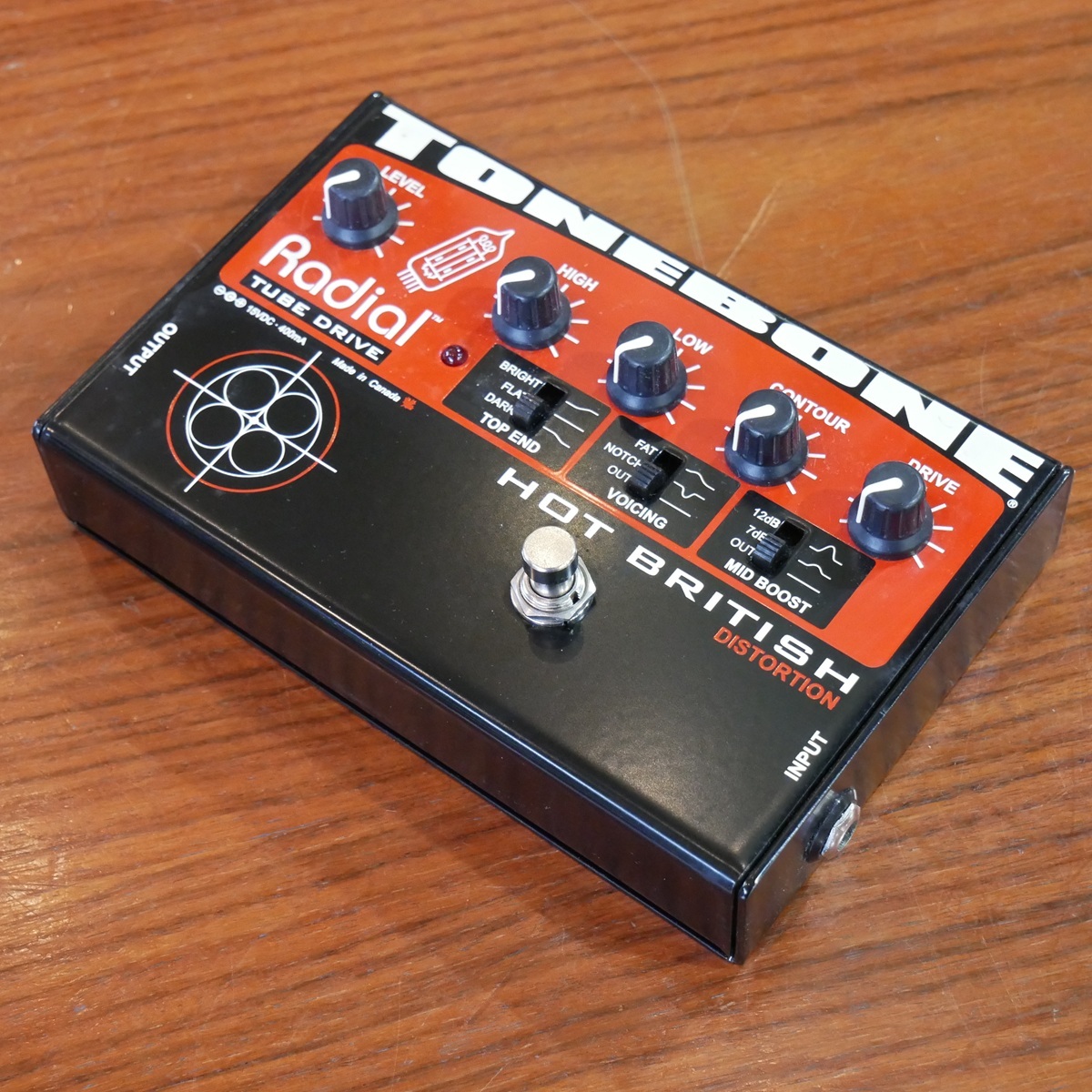 Radial TONEBONE HOT BRITISH 【USED】（中古/送料無料）【楽器検索