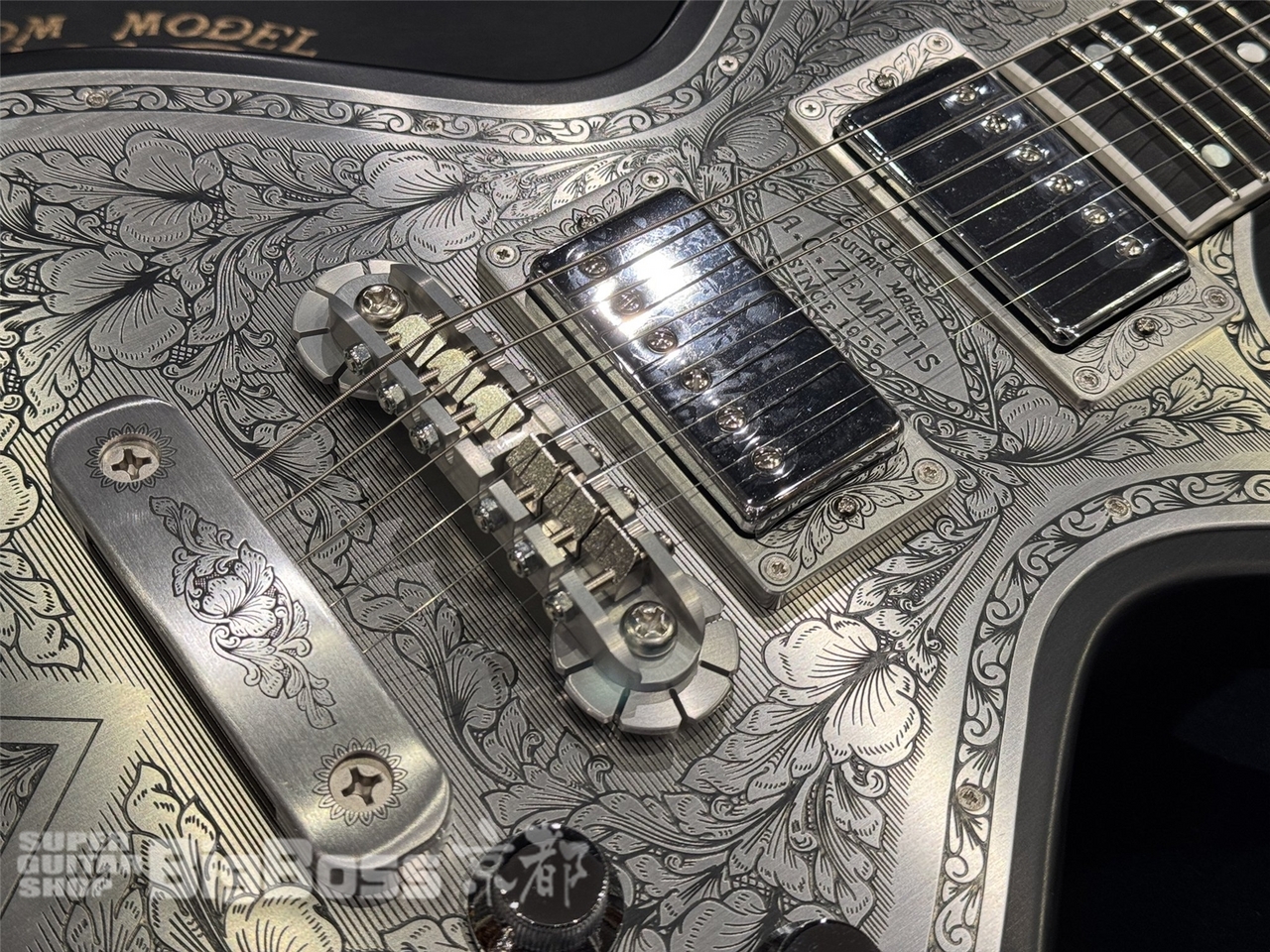 Zemaitis MFG-AC-24 Diamond & Z / Black（新品/送料無料）【楽器検索