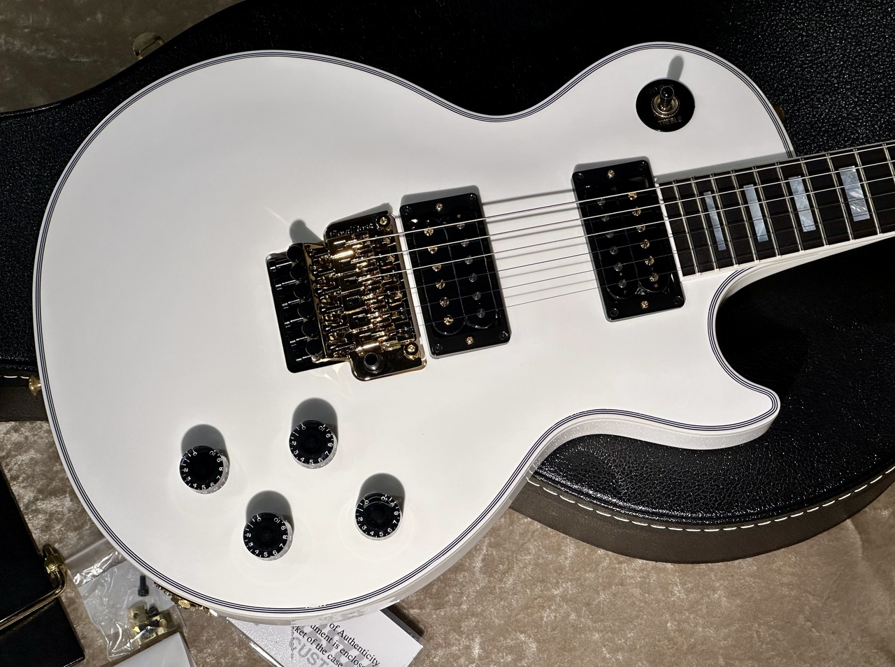 Gibson Custom Shop Les Paul Axcess Custom with Fingerboard Alpine