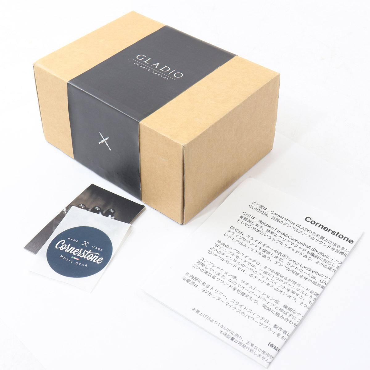 Cornerstone Gladio Double Preamp プリアンプ オーバードライブ