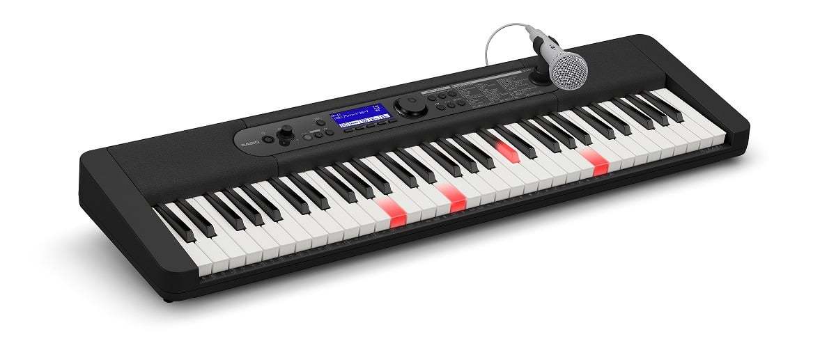 カシオ　CASIO　光ナビゲーション　キーボード　LK-520 美品 再入荷】 CASIO LK-520 光ナビゲーションキーボード 61鍵盤