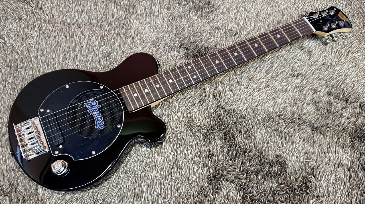 Pignose PGG-200 / BK (BLACK) 【アンプ内蔵ミニギター】（新品/送料 