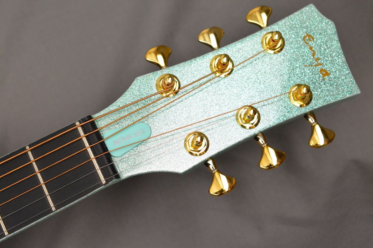 Enya NOVA GO AI Blink Green スマートギター エレアコギター アコースティックギター 生音エフェクト （B級特価/送料無料）【楽器検索デジマート】