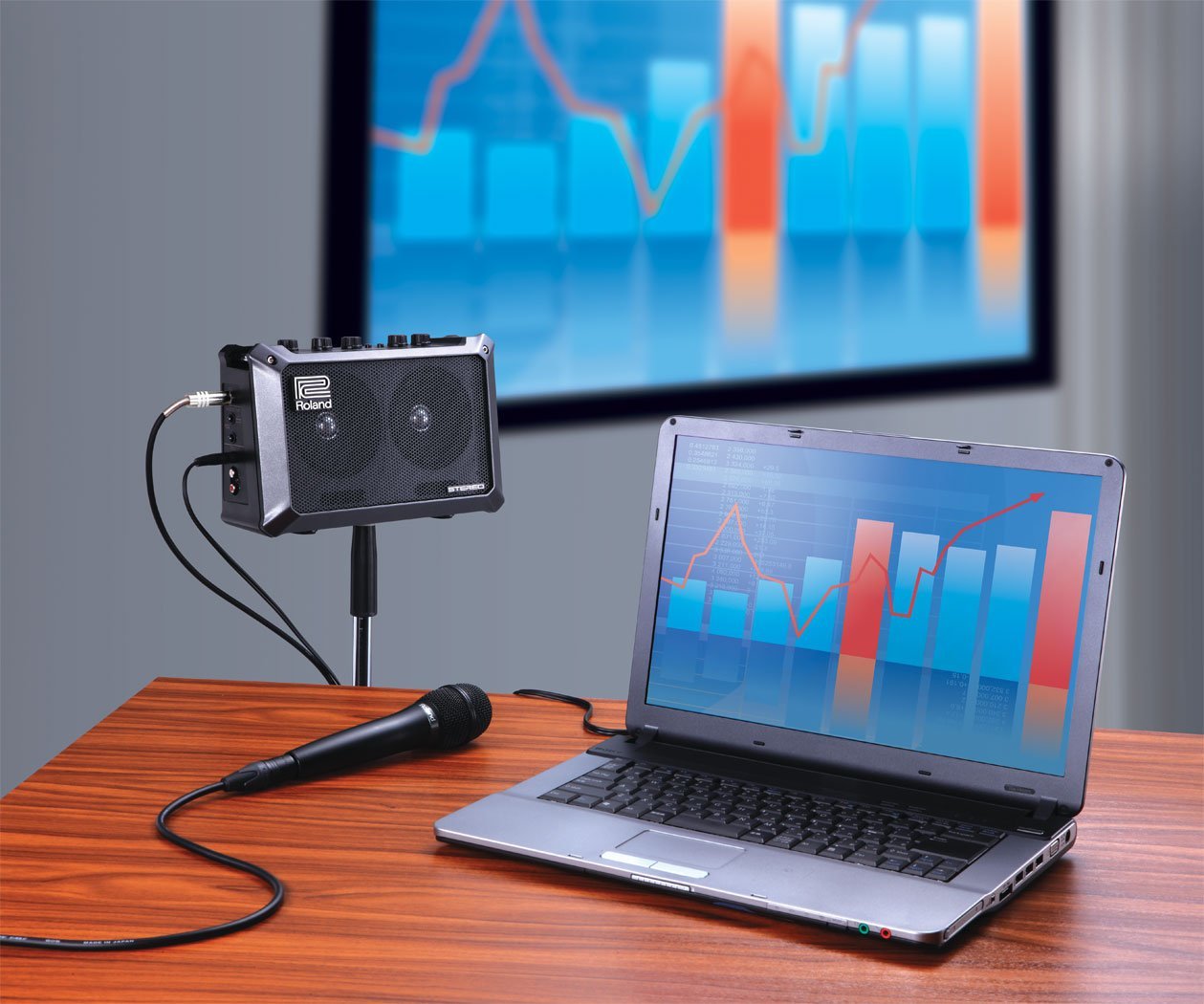 Roland MOBILE CUBE Battery-Powered Stereo Amplifier MB-CUBE