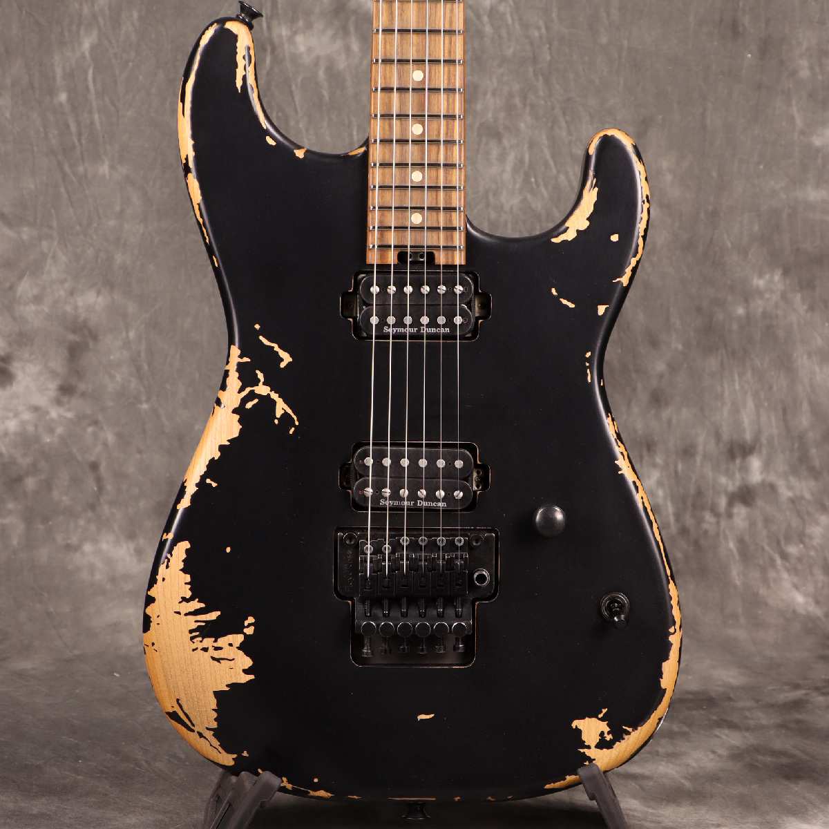 Charvel Pro-Mod Relic San Dimas Style 1 HH FR Pau Ferro Fingerboard  Weathered Black シャーベル[S/N MC230253]（新品/送料無料）【楽器検索デジマート】