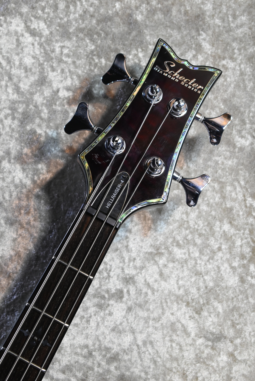 SCHECTER AD-C4-HR Diamond Series Hellraiser-4 -Black Cherry-【4.01