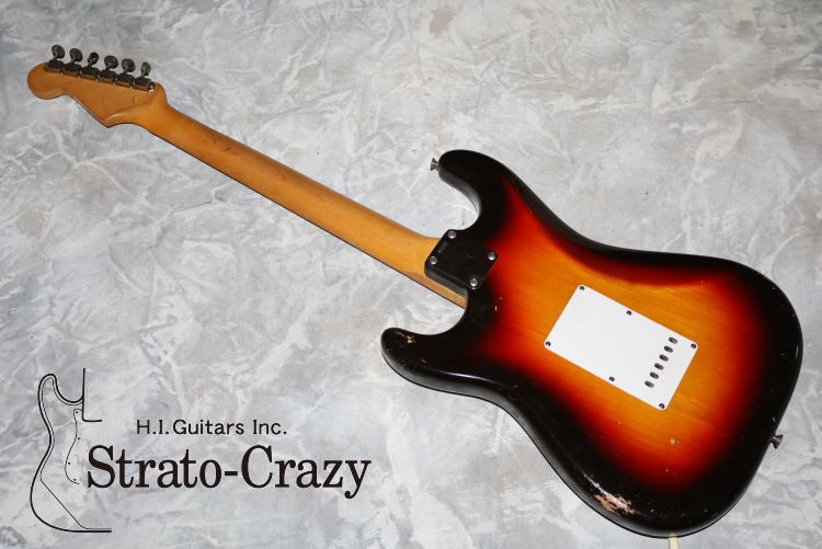 Fender '62 Three Tone Sunburst Stratocaster / Slab Rose neck 