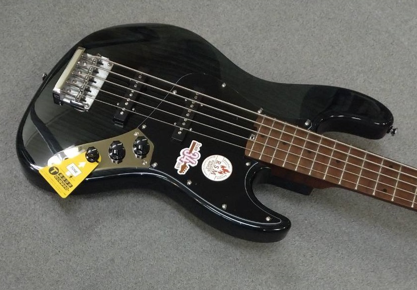 bacchus WL5-ASH BLACK 5弦 ジャズベース BACCHUS バッカス Global Series WL5-ASH-GK BBD BOSS GK-5