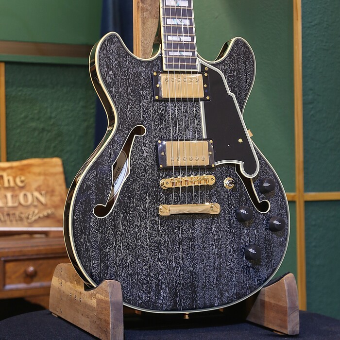 D'Angelico 【アウトレットセール】Excel Mini DC, Black Dog（B級特価