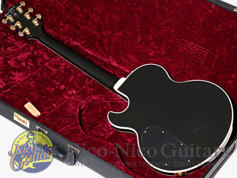 Gibson Custom Shop 2015 Ron Wood L5S Signed (Ebony Black