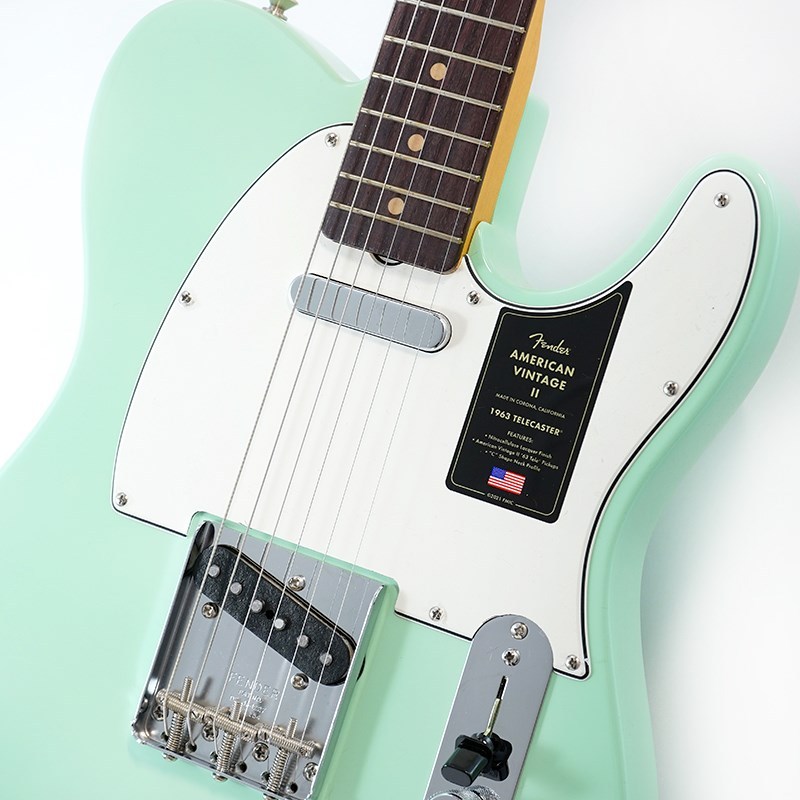 Fender American Vintage II 1963 Telecaster (Surf Green/Rosewood
