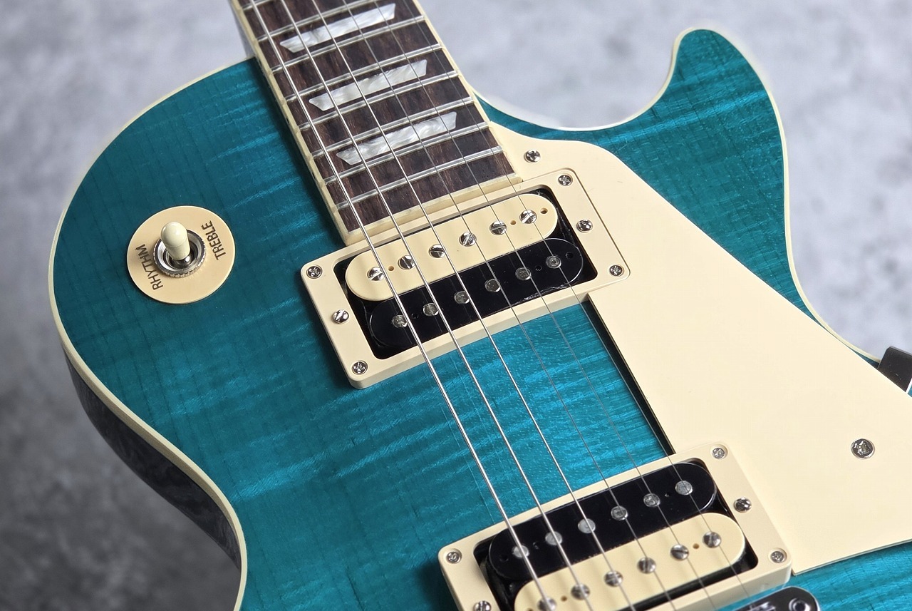 Gibson Les Paul Traditional Pro V / Translucent Teal #218540110