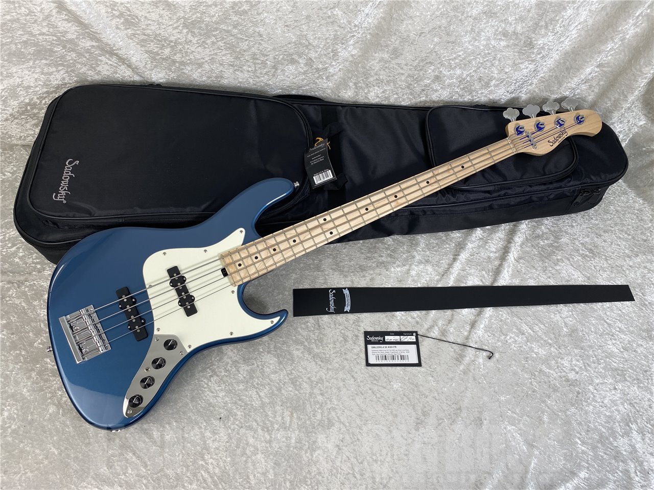 Sadowsky MetroLine ML22 WL4 ASH(Lake Placid Blue Metallic High