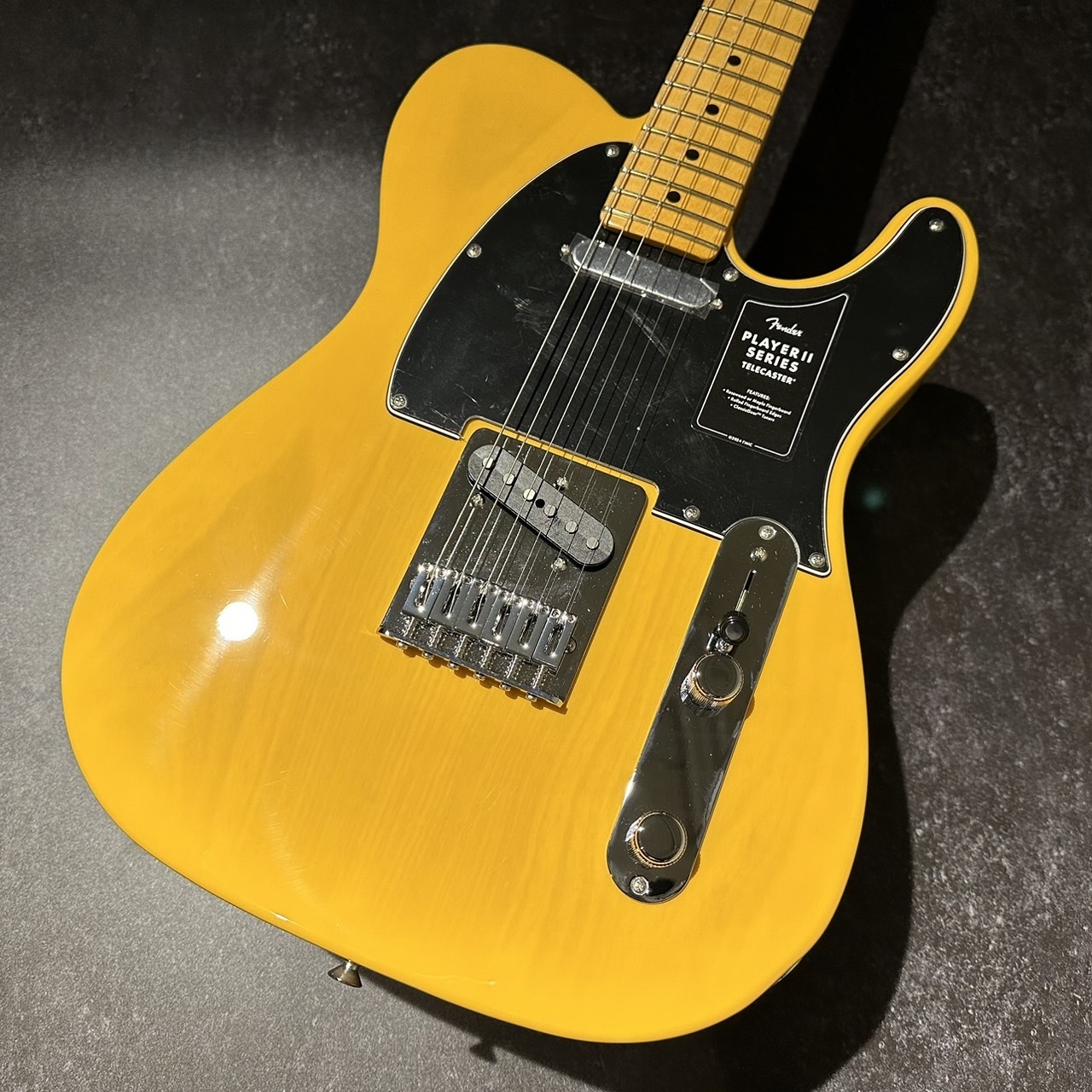 Fender Player II Telecaster Maple Fingerboard, Butterscotch Blonde  Chambered Ash【2.89kg】（新品/送料無料）【楽器検索デジマート】