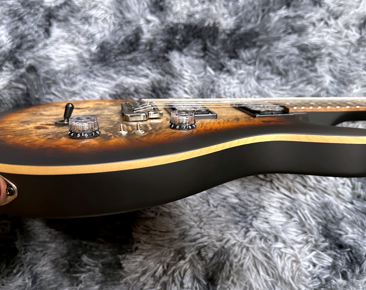 ギター PRS SE Custom 24-08 Poplar Burl P.R.S. SE Custom 24-08 Poplar Burl Limited Edition (Lake Blue