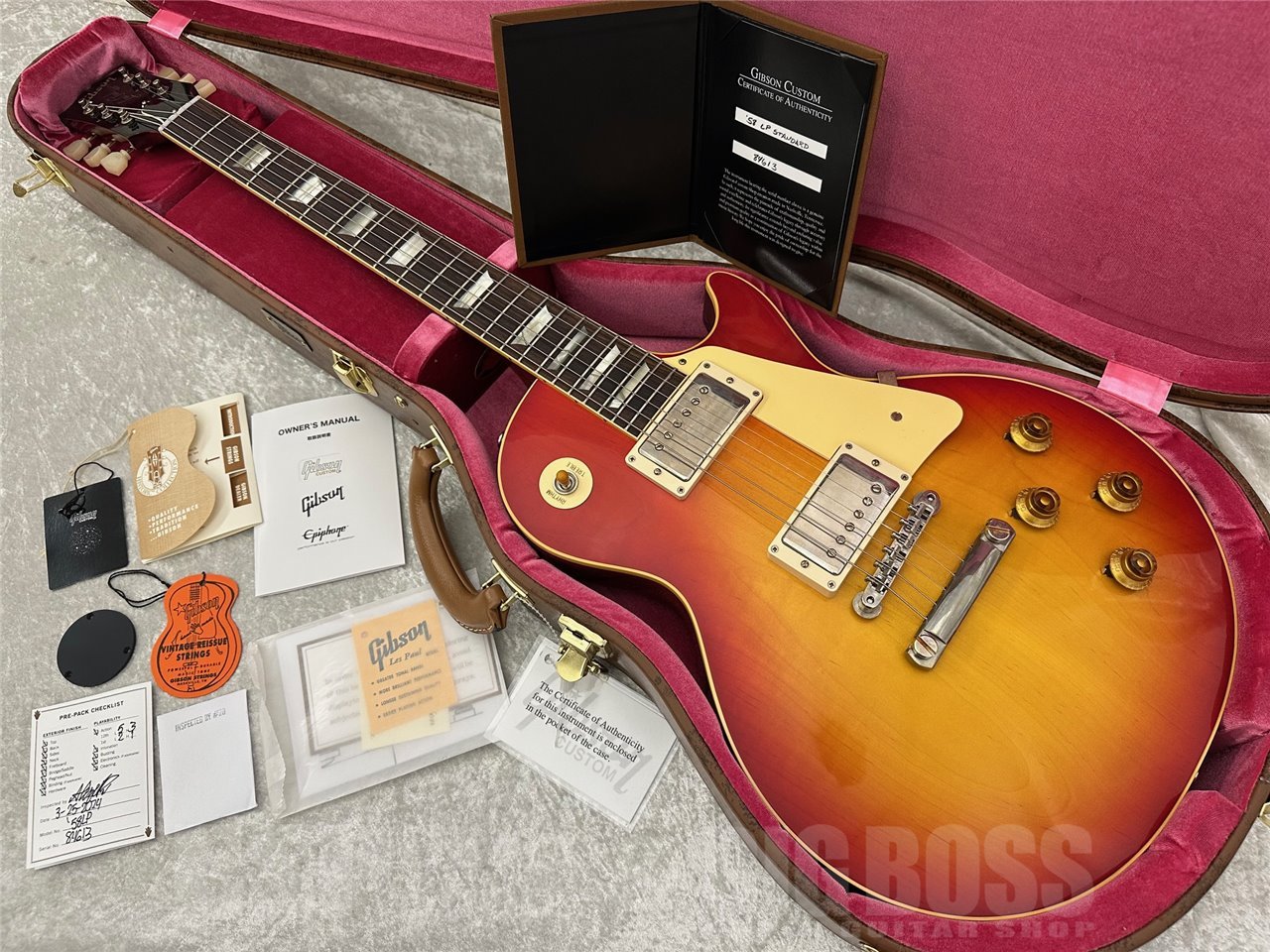 ギター Gibson CustomShop 1958 Les Paul Standard Gibson Custom Shop 1958 Les Paul Standard Reissue VOS WCS