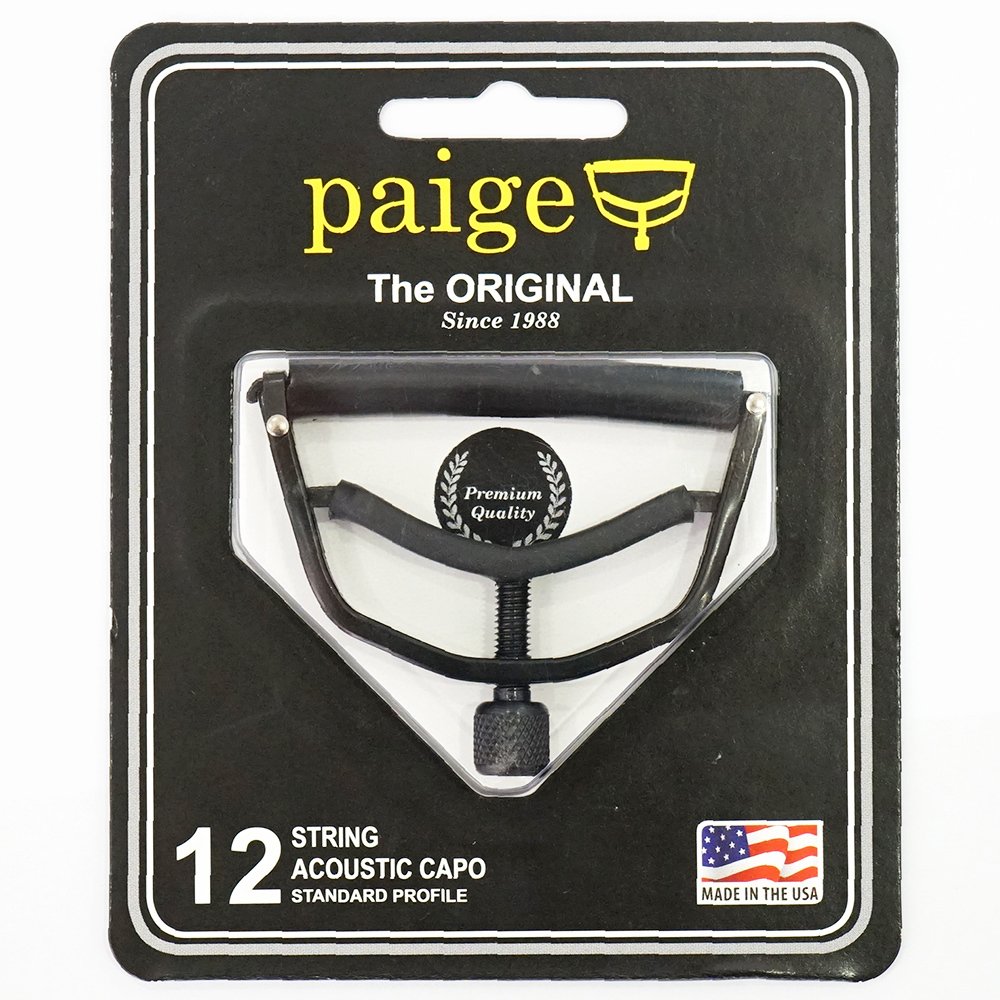 paige P-12E The Original Paige Capo 12弦アコースティックギター用カポタスト（新品/送料無料）【楽器検索デジマート】