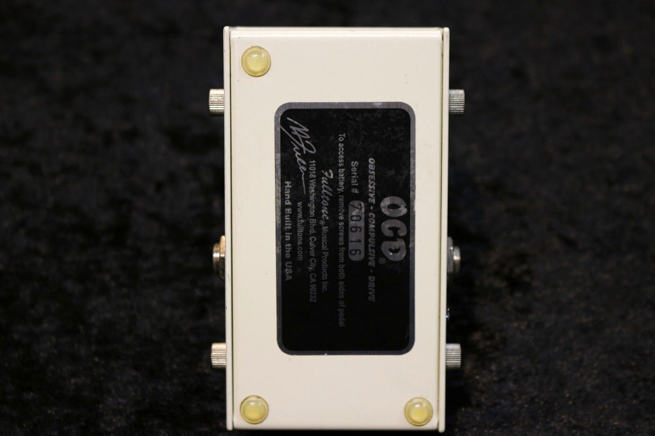 Fulltone Obsessive Compulsive Drive OCD ver1.5 S/N:70616【USED