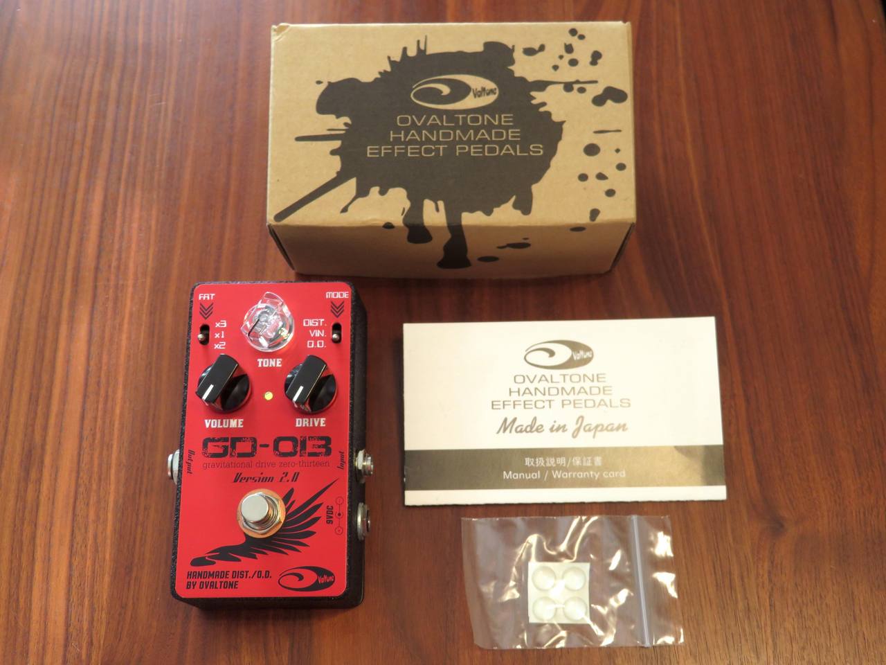 Ovaltone GD-013 Ver2.0 / オーバルトーン【人気のV2/国産ハンドメイド