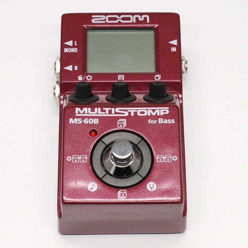 配信機器・PA機器・レコーディング機器 MULTI STOMP MS-60B for Bass v2.0 MS-60B MultiStomp Bass Pedal | ZOOM