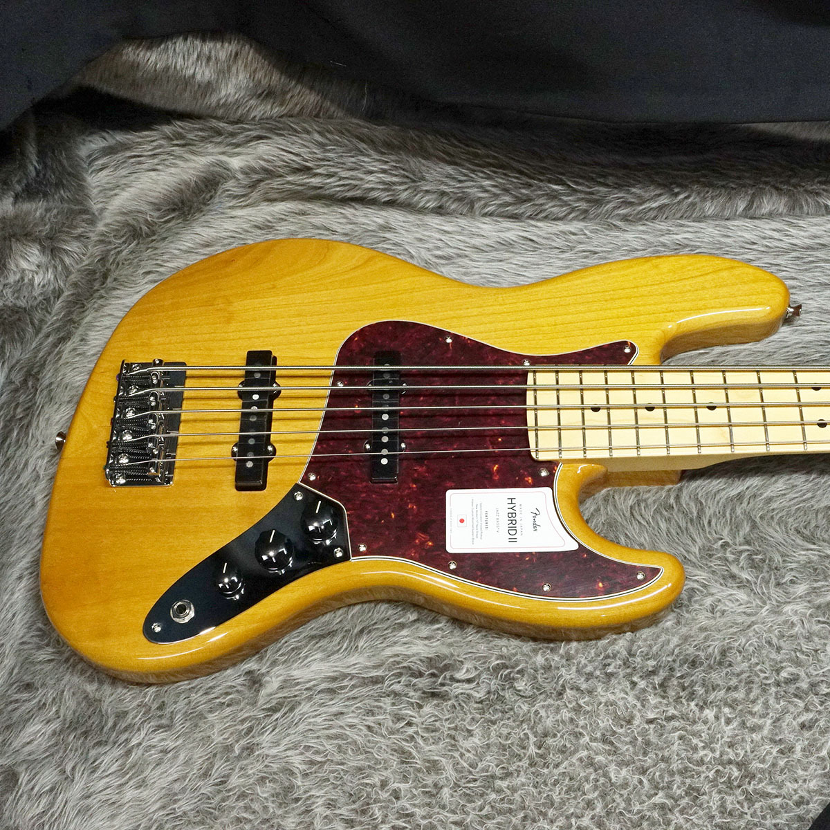 Fender Made in Japan Hybrid II Jazz Bass V MN Vintage Natural （新品/送料無料）【楽器検索デジマート】