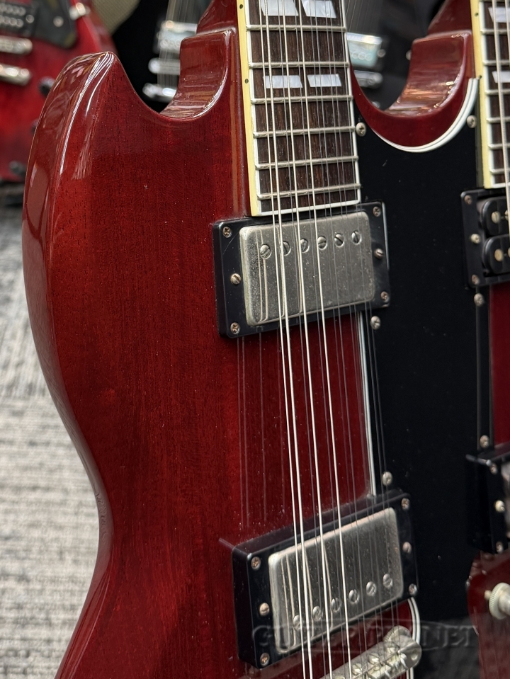 Burny 1980's SG-140JP -WR (Wine Red)- 【Refrets!】【Japan Vintage