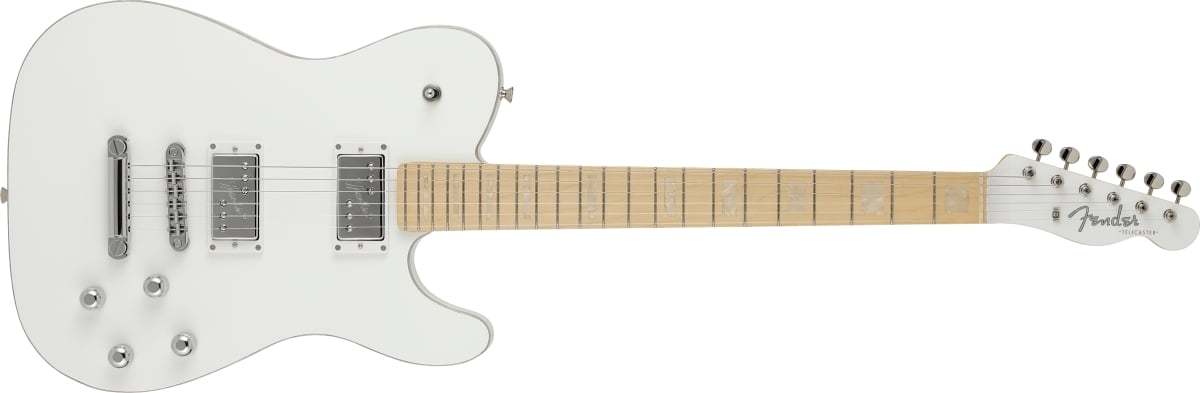 Fender Haruna Telecaster Boost Maple Fingerboard Arctic White