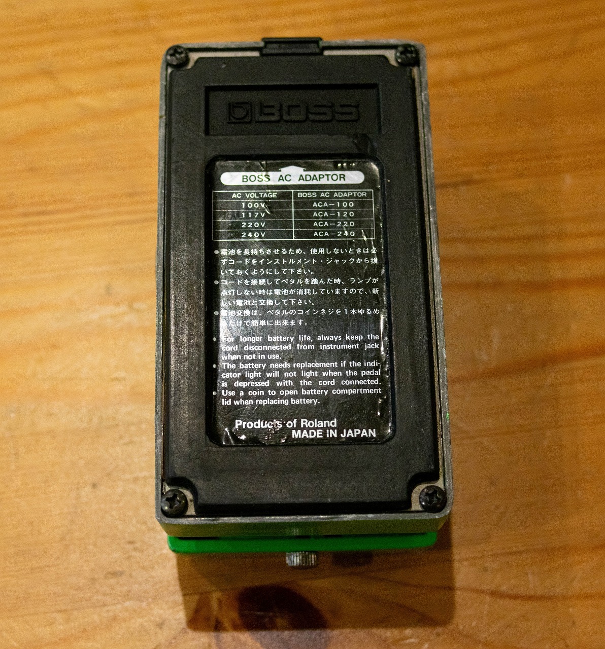 BOSS PH-1R 銀ネジ スタンプシリアル 1980年日本製 フェイザー BOSS PH