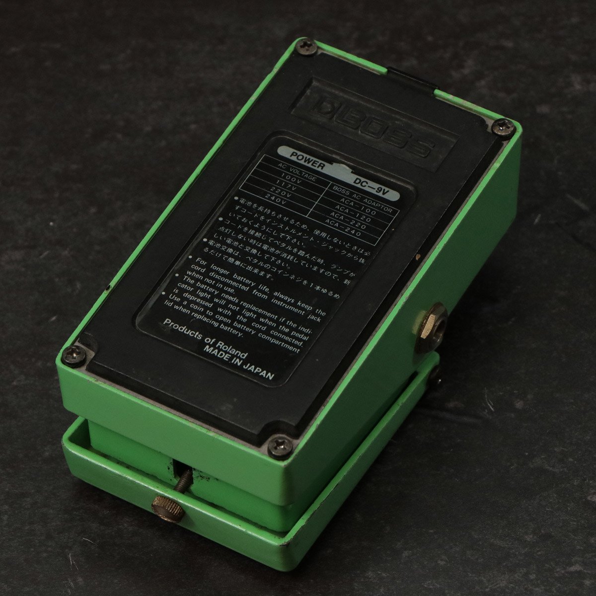 BOSS PH-1 フェイザーエフェクター ジャンク扱い として出品します。 BOSS PH-1 Phaser 銀ネジ ACA 1979年製 フェイザー ボス エフェクター