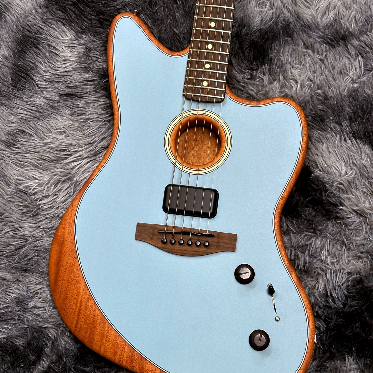 ギター Acoustasonic Player Jazzmaster Ice Blue Fender Acoustasonic Player Jazzmaster - Ice Blue – Music