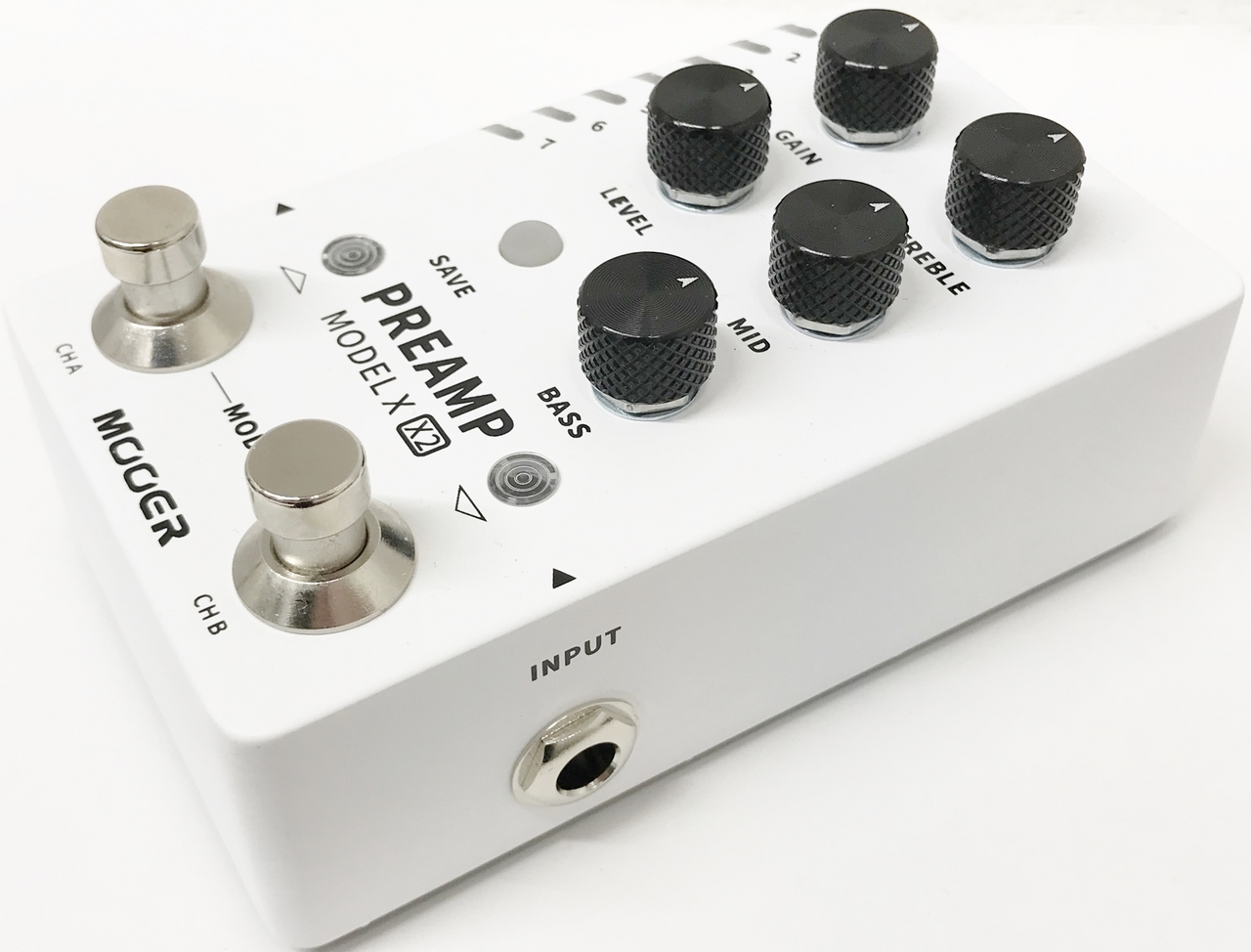 ギター　アンプシミュレータ　MOOER PREAMP MODEL X2 Mooer PREAMP MODEL X2