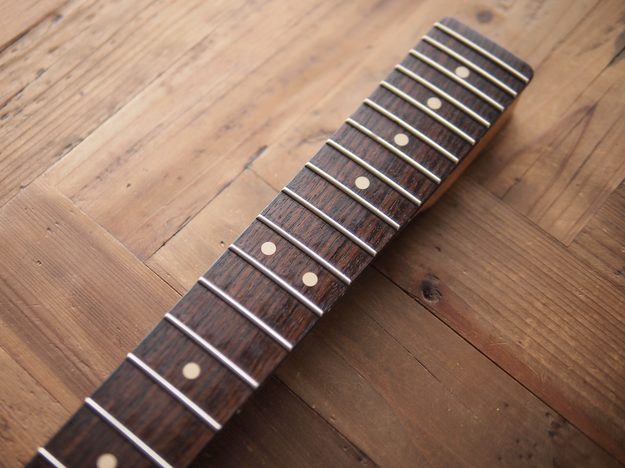 WARMOTH Telecaster Neck - Roasted Maple/Dark Indian Rosewood -  Relic（中古/送料無料）【楽器検索デジマート】