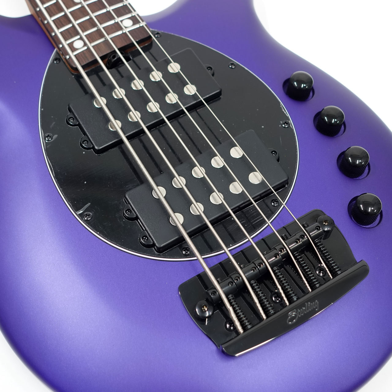 Sterling by MUSIC MAN Bongo 5 / Firemist Purple Satin（新品/送料