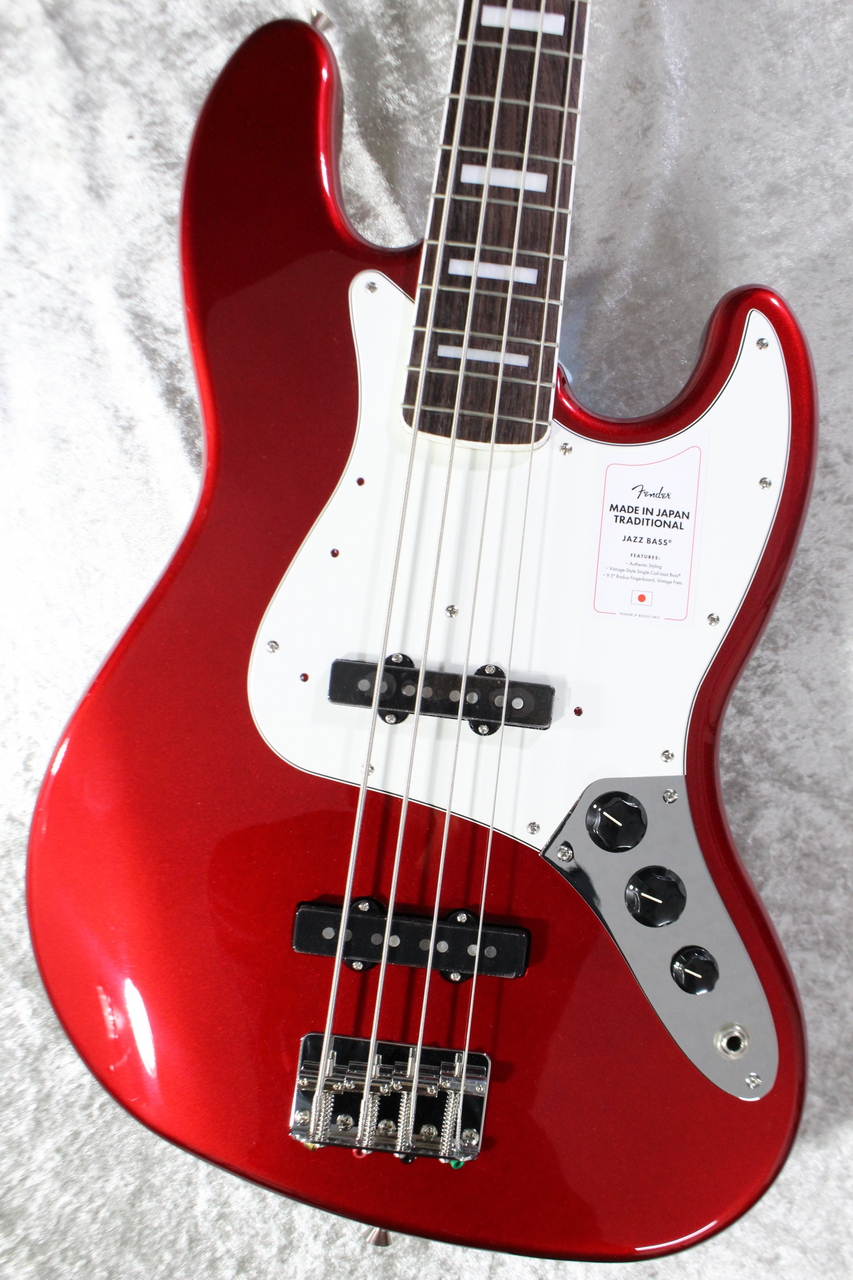 Fender Made in Japan Traditional 70s Jazz Bass /Candy Apple Red