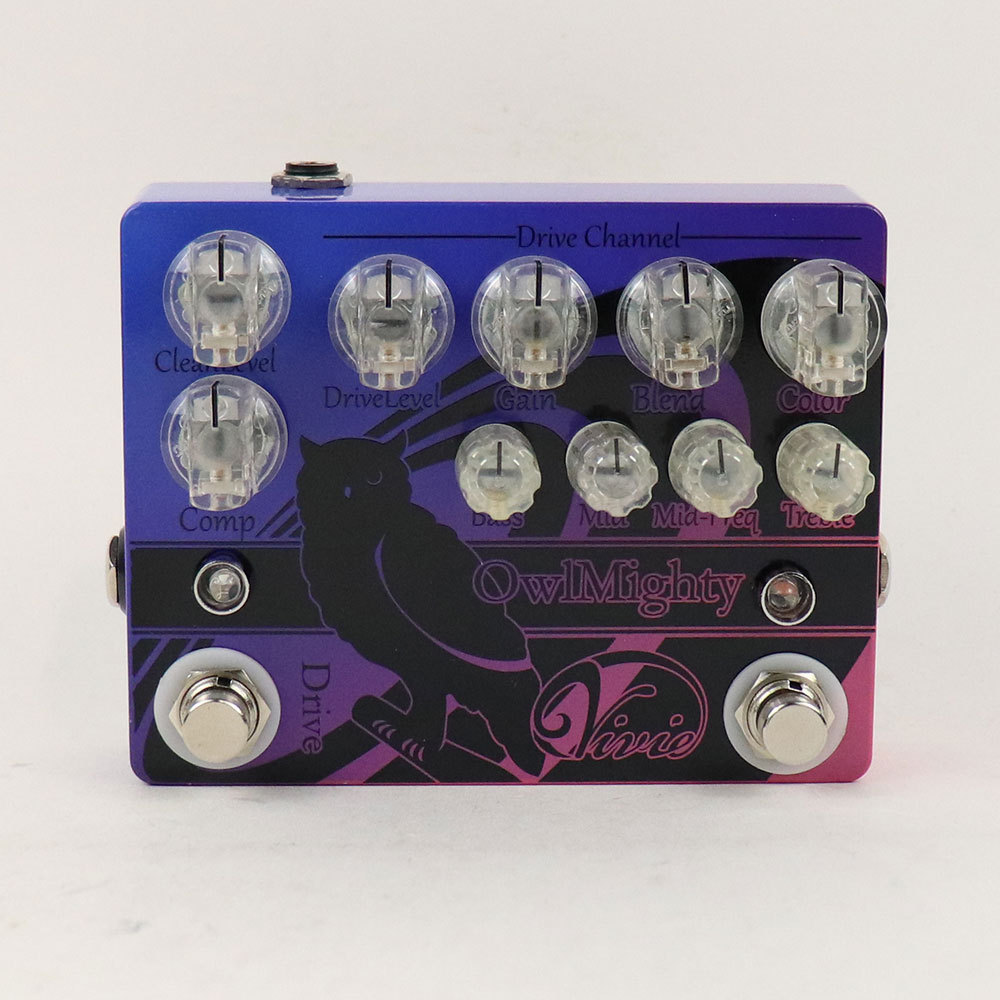 Vivie Professional Bass Pedalsシリーズ ベースプリアンプ