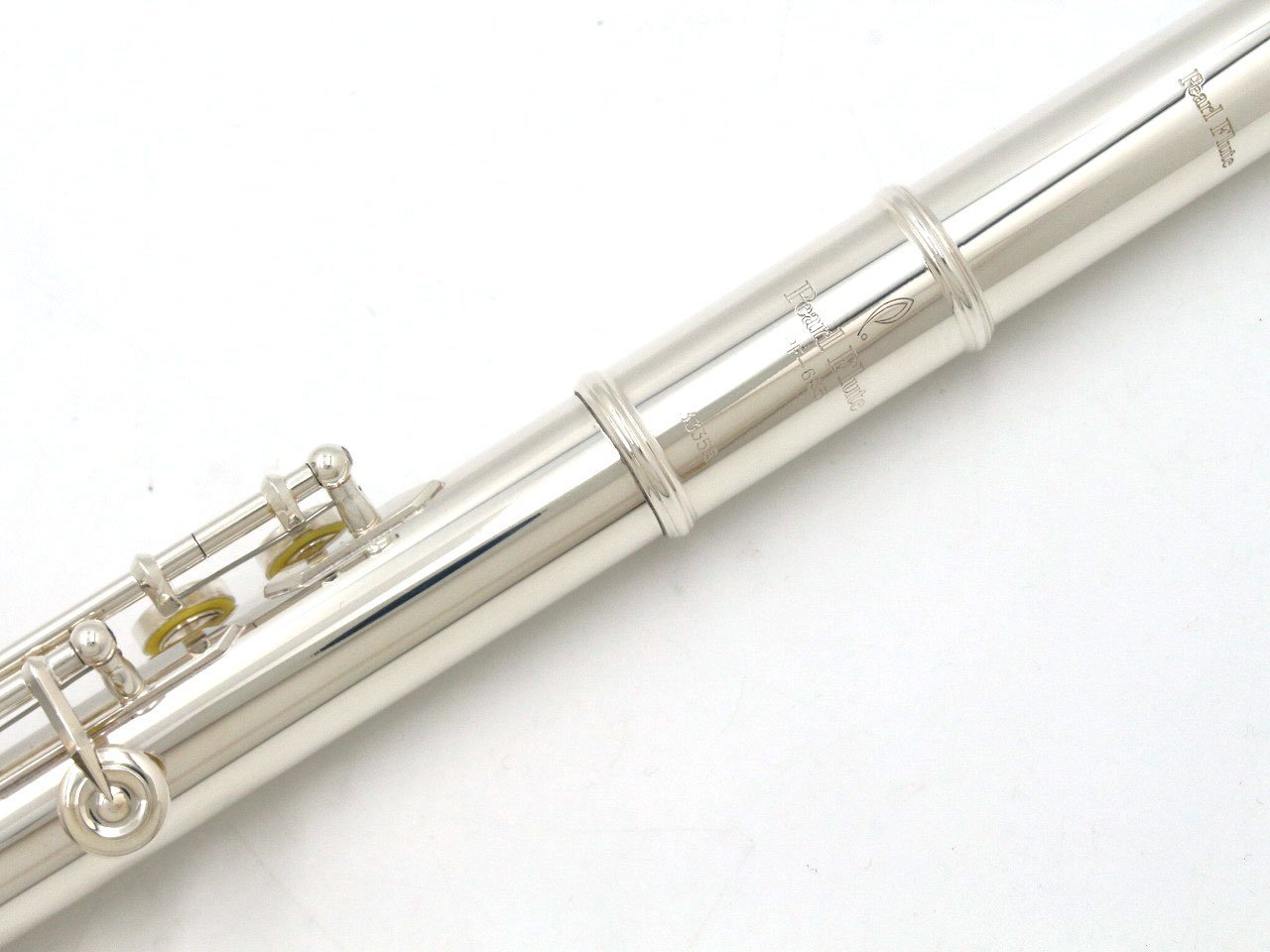 Pearl フルート PF-665E 頭部管銀製 全タンポ交換済み 【横浜店