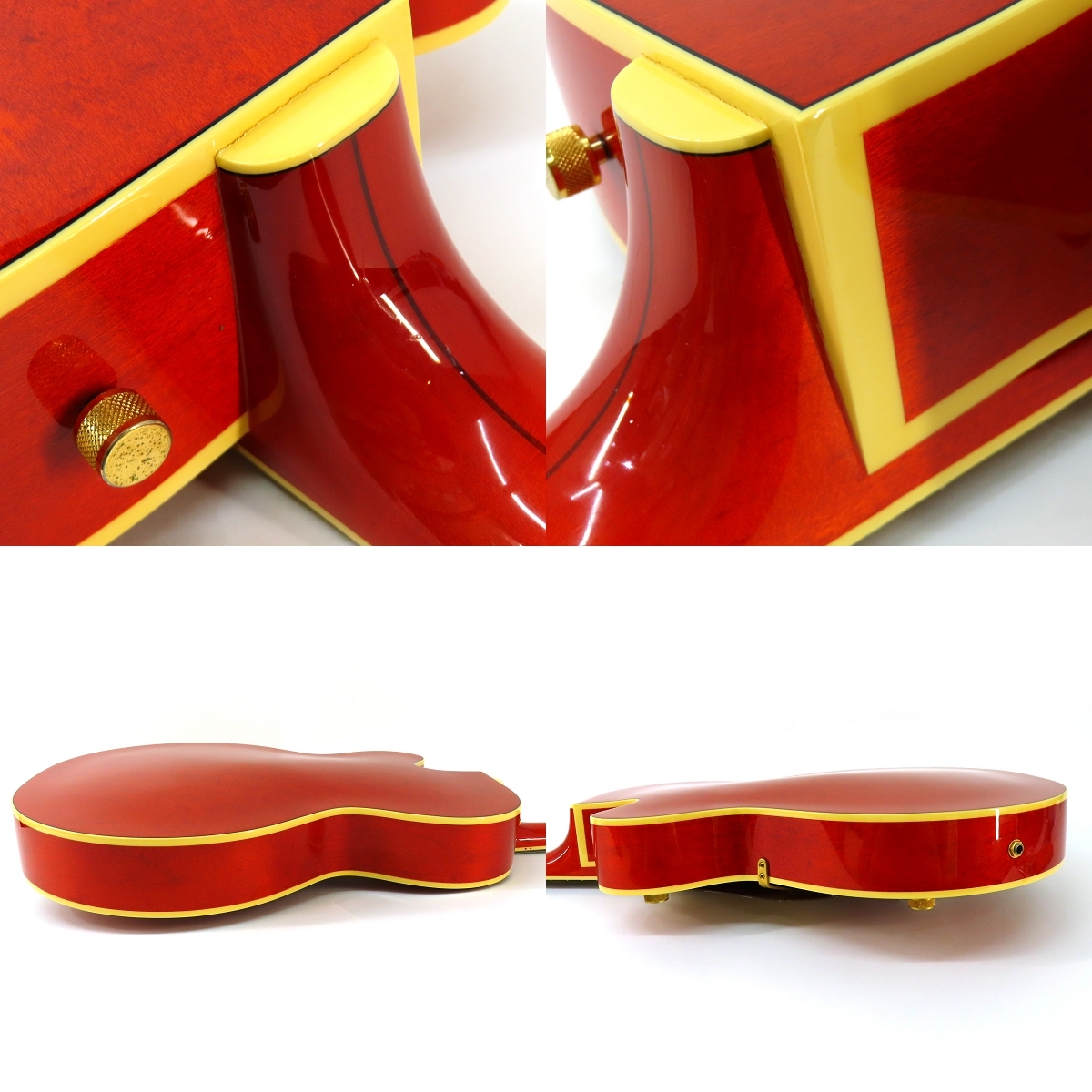 【最終値下げ】昭和レトロ　赤　コート　2way Cloche ビンテージ　￼ Gretsch G6120DSV（中古/送料無料）【楽器検索デジマート】
